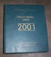 2001 Plymouth Neon Labor Time Guide Binder