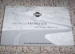 2001 Nissan Frontier Owner's Manual