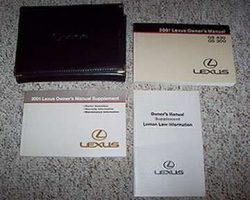 2001 Lexus GS430 & GS300 Owner's Manual Set