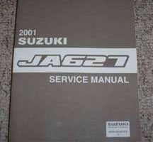 2001 Suzuki Grand Vitara XL-7 JA627 Service Manual