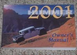 2001 Hummer H1 Owner's Manual