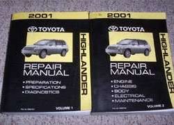 2001 Toyota Highlander Service Repair Manual