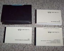 2001 Infiniti I30 Owner's Manual Set