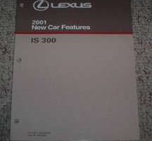 2001 Lexus IS300 New Car Features Manual