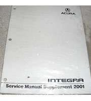 2001 Acura Integra Service Manual Supplement