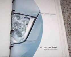 2001 Volkswagen Jetta Wagon Owner's Manual