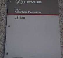 2001 Lexus LS430 New Car Features Manual
