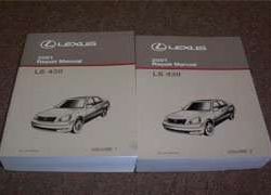 2001 Lexus LS430 Service Repair Manual