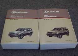 2001 Lexus LX470 Service Repair Manual