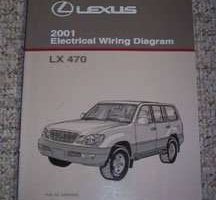 2001 Lexus LX470 Electrical Wiring Diagram Manual