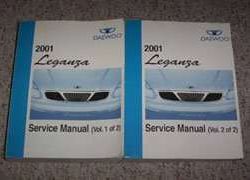 2001 Daewoo Leganza Service Manual