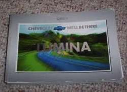 2001 Chevrolet Lumina Owner's Manual