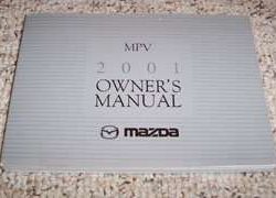 2001 Mazda MPV Owner's Manual