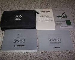 2001 Mazda MPV Owner's Manual Set