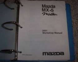 2001 Mazda MX-5 Miata Workshop Service Manual Binder