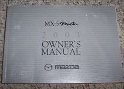 2001 Mazda MX-5 Miata Owner's Manual
