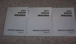 2001 Nissan Maxima Service Manual