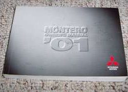 2001 Mitsubishi Montero Owner's Manual