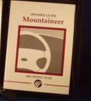2001 Mercury Mountaineer Owner's Manual