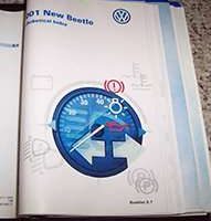 2001 Volkswagen New Beetle Owner's Manual
