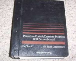 2001 Mercury Cougar OBD II Powertrain Control & Emissions Diagnosis Service Manual