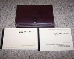 2001 Infiniti Q45 Owner's Manual Set