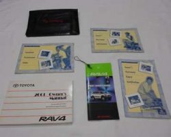 2001 Toyota Rav4 Owner's Manual Set