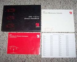 2001 Saturn S-Series Owner's Manual Set