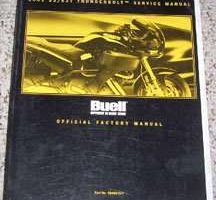 2001 Buell S3/S3T Thunderbolt Motorcycle Service Manual