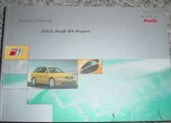 2001 Audi S4 Avant Owner's Manual