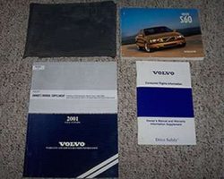 2001 Volvo S60 Owner's Manual Set