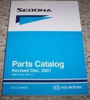 2001 Kia Sedona Parts Catalog