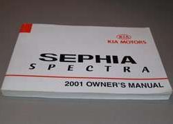 2001 Kia Sephia, Spectra Owner's Manual