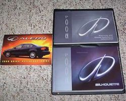 2001 Oldsmobile Silhouette Owner's Manual Set