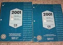 2001 GMC Sierra 3500 HD Service Manual