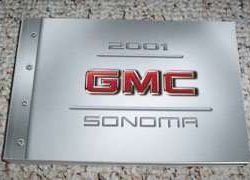 2001 GMC Sonoma Owner's Manual