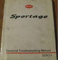2001 Kia Sportage Electrical Troubleshooting Manual Binder