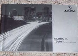 2001 Acura TL Owner's Manual