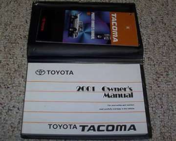 2001 Toyota Tacoma Owner's Manual Set