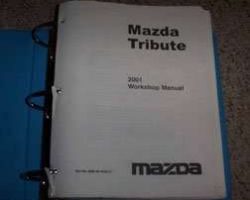 2001 Mazda Tribute Workshop Service Manual Binder