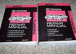 2001 Toyota Tundra Shop Service Repair Manual