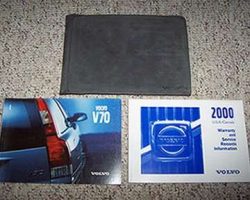 2001 Volvo V70 Owner's Manual Set