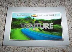 2001 Chevrolet Venture Owner's Manual