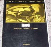 2001 Buell X1 Lightning Motorcycle Service Manual