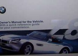 2001 BMW Z8 Owner's Manual