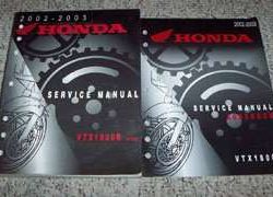 2002 Honda VTX1800R Motorcycle Shop Service Manual