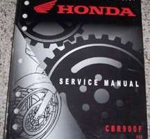 2002 Honda CBR900F & 919 Motorcycle Service Manual