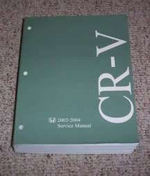 2003 Honda CR-V Service Manual