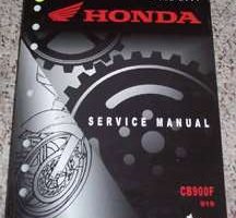 2006 Honda CB900F & 919 Motorcycle Service Manual