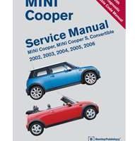 2002 Mini Cooper Service Manual